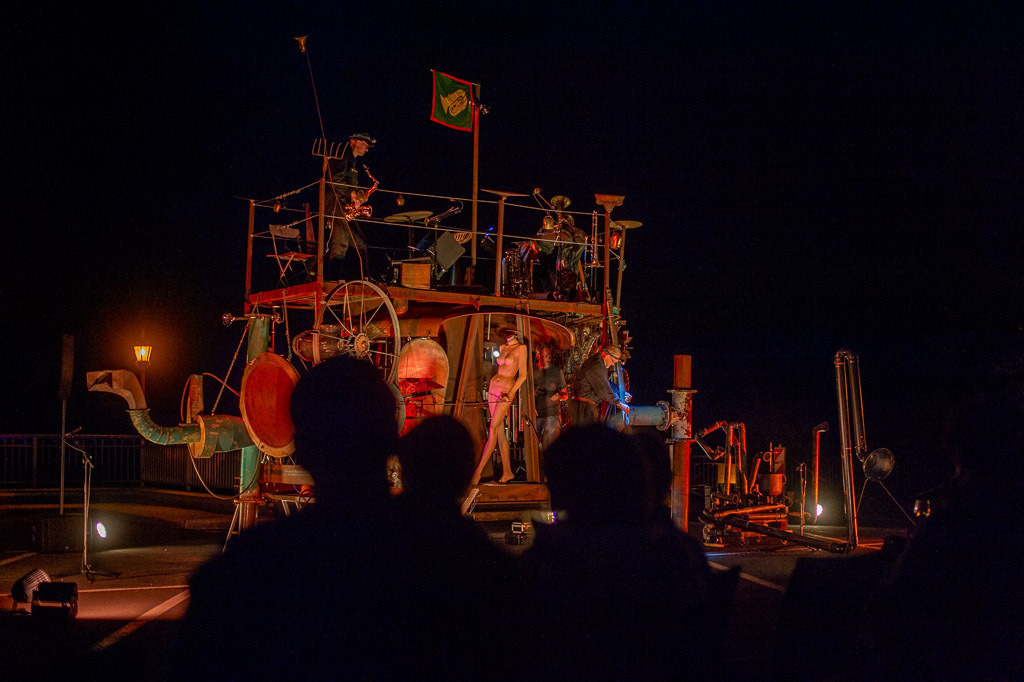 Jazzmaschine | Die Jazzmaschine im Forte Belvedere Leisnig zum Festival Hallo Leisnig 2022. - Realisiert mit Pictrs.com