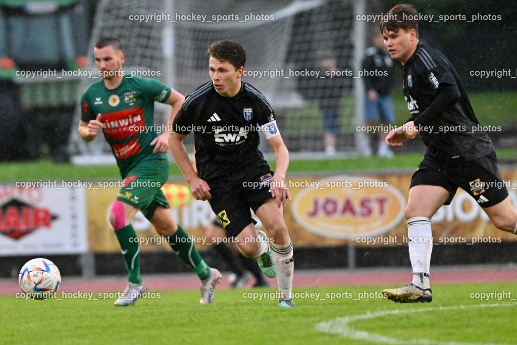 SV Rapid Lienz vs. URC Thal Assling | #27 Dominik Klaus Kofler Thal Assling, SV Rapid Lienz vs. URC Thal Assling, #11 Pascal Oliver Kofler Thal Assling, SV Rapid Lienz vs. URC Thal Assling am 08.06.2024 in Lienz (Dolomiten Satadion), Austria, (Photo by Bernd Stefan)