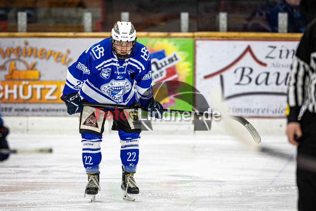 SC Forst NATURE BOYS gegen ESC Hassfurt HAWKS | Eishockey Landesliga Herren Playoffs 2024/25 - Spiel 2 von 4, SC Forst NATURE BOYS gegen ESC Hassfurt HAWKS, 20250222,Magnus OSTLER (Nature Boyz 22), Freisteller,2025-02-22 in Peißenberg (Eisstadion Peißenberg)Magnus OSTLER (Nature Boyz 22)Copyright: WolfgangxLindner foto-lindner.de