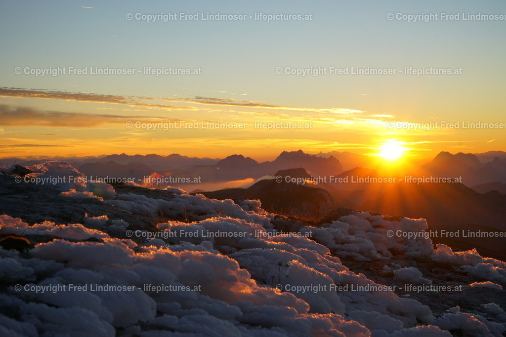 Am Hochschwab | Sonnenuntergang am Hochschwab - Realisiert mit Pictrs.com