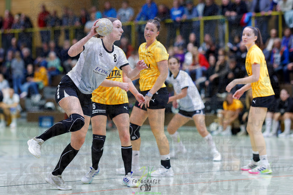 Frauen Oberliga Mitte (HHV); HSG Eibelshausen/Ewersbach - HSG Linden | Frauen Oberliga Mitte (HHV); HSG Eibelshausen/Ewersbach - HSG Linden am 15.11.2025 in Eibelshausen (Holderberghalle)Photo © 2025 - Jörg Heinrich - Realisiert mit Pictrs.com