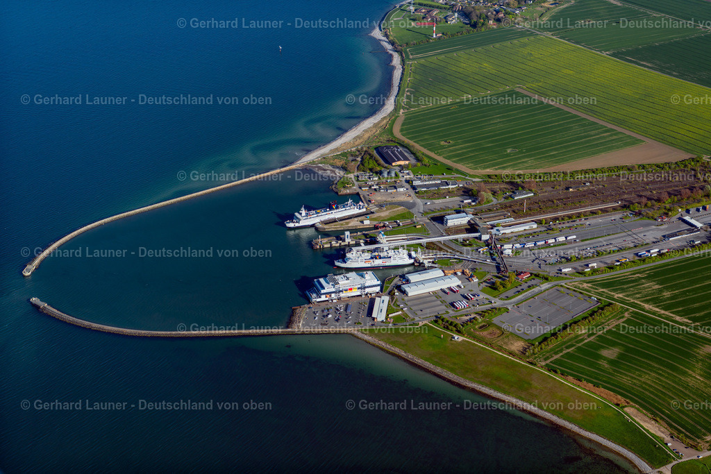 Fährhafen und Bahnhof Puttgarden, Fehmarn | Fährhafen und Bahnhof Puttgarden, Fehmarn