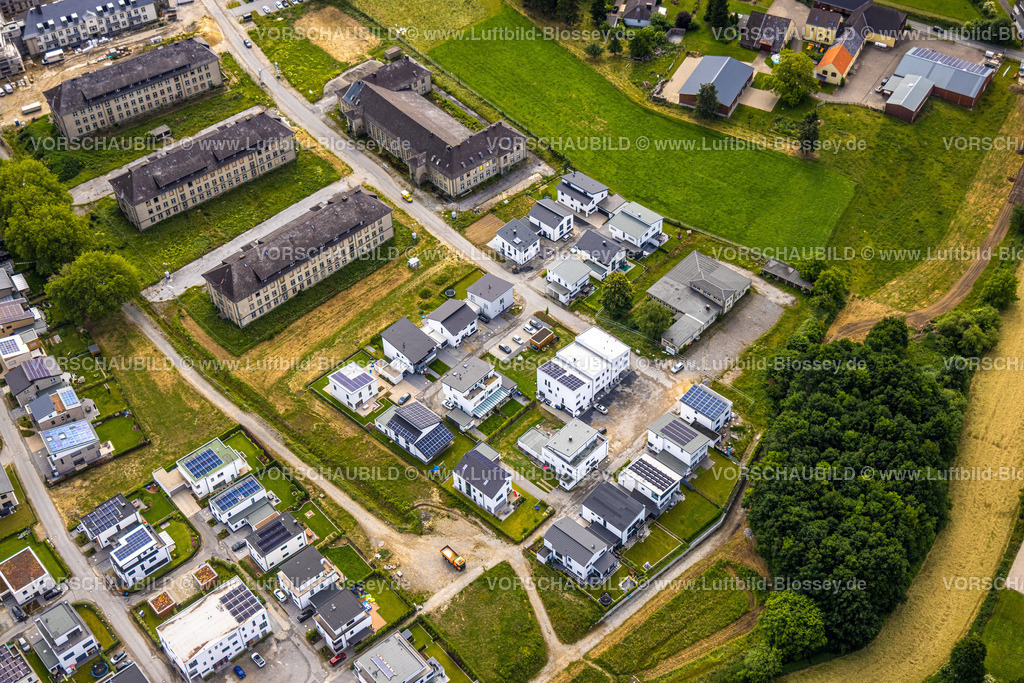 Soest220600488 | Luftbild, Quartier Belgisches Viertel Baugebiet für neues Wohngebiet, Soest, Soester Boerde, Nordrhein-Westfalen, Deutschland