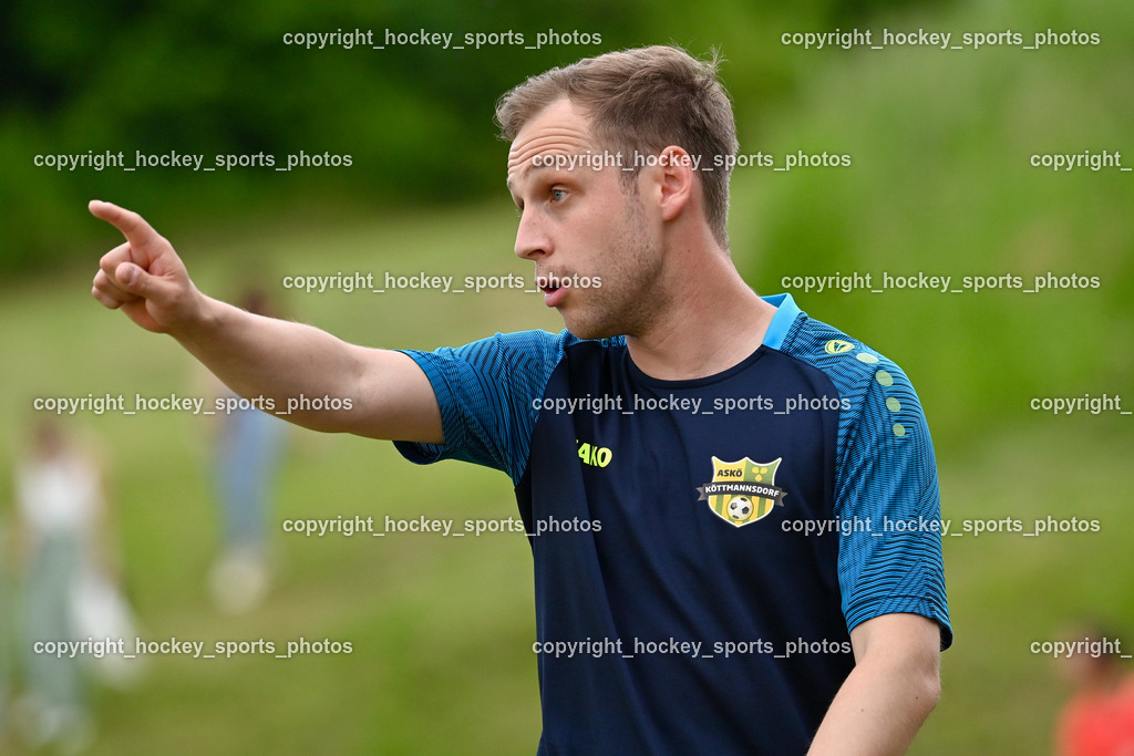 ASKÖ Köttmannsdorf vs. SV Feldkirchen 2.6.2023 | Headcoach ASKÖ Köttmannsdorf Mathias Tschofen