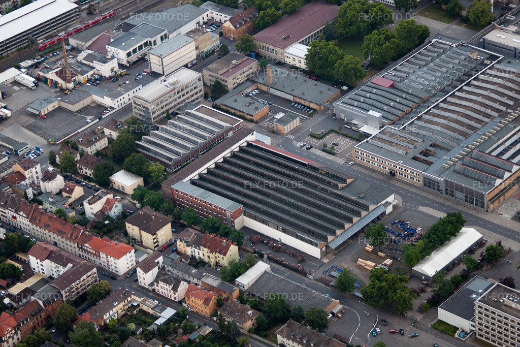 Luftbild: KSB SE in Frankenthal im Bundesland Rheinland-Pfalz in Deutschland. – Foto: IMG_69226.jpg vom 24.06.2014 durch Werner Riehm/FLY-FOTO.de – Auflösung des Originals: 4752 x 3168 px