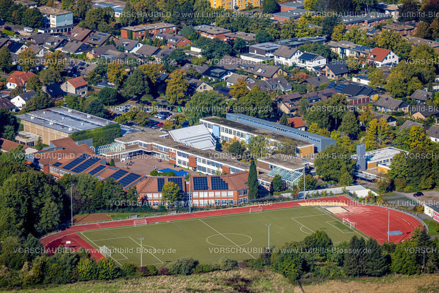 Holzwickede220900779Opherdicke | Luftbild, Clara-Schumann-Gymnasium, Josef Reding Schule, Sportplatz Schulzentrum, Holzwickede, Ruhrgebiet, Nordrhein-Westfalen, Deutschland