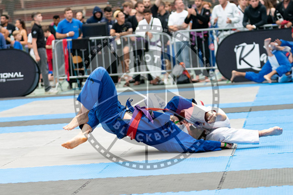 20230826PBB52577 | Fighters compete during the AJP INTLPRO BJJ and grappling competition in Hamburg, Germany, on August 26 2023.