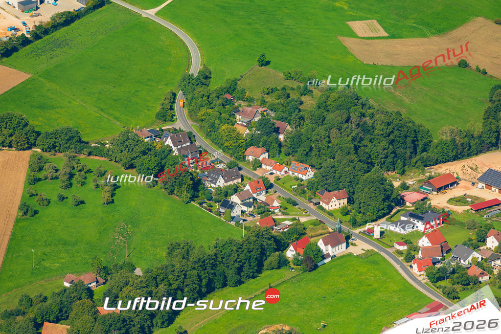 Luftaufnahme von Engelthal - Die Luftaufnahme wurde 2025 vom UL-Flugzeug heraus erstellt ( keine Drohne ) - Hochauflösende Luftaufnahme - für professionelle Ausdrucke geeignet. Die Geschenkidee !Mit Lizenz und Bildrechte bestellbar