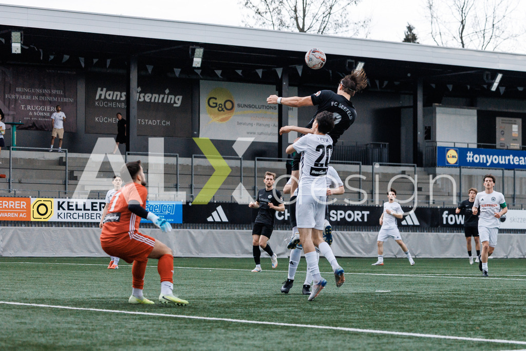 Fussball I Herren I Saison 2025-2026 I 2. Liga Interregional – Gruppe 5 I 17. Spieltag I FC Wil 1900 II - FC Seefeld Zürich I 11.04.2026 | 8 Marc Fischer (CH) (FC Seefeld Zürich) – Offensives Mittelfeld - Realisiert mit Pictrs.com