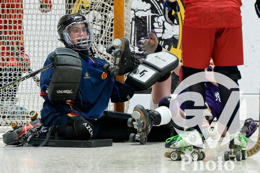 Geneve RHC  v RC Biasca  - U17 | Geneve, Switzerland - May 10 : during the U17  match between Geneve RHC  and RC Biasca  at Centre sportif de la queue d'arve on May 10 , 2026 in Geneve, Switzerland.