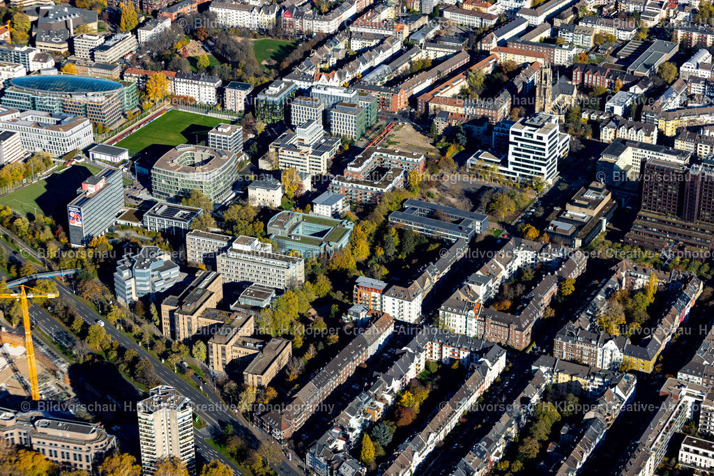 luftbild-duesseldorf-derendorf-stadtbezirk1-roßstraße-juedische-gemeinde-8890 | Luftbildfotografie Hermann Klöpper - Realisiert mit Pictrs.com