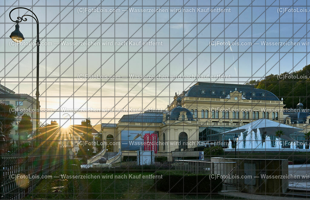 ALP5727_Baden_Casino im AbendGegenlicht | (C)FotoLois.com, Alois Spandl, Baden bei Wien im Abendlicht, Mo 2. Oktober 2023.
