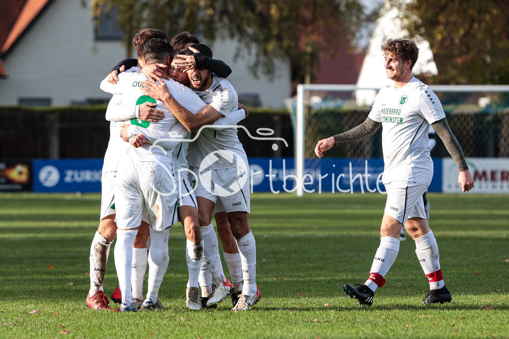 BC Aichach II - SC Oberbernbach | Jubel nach 0-2