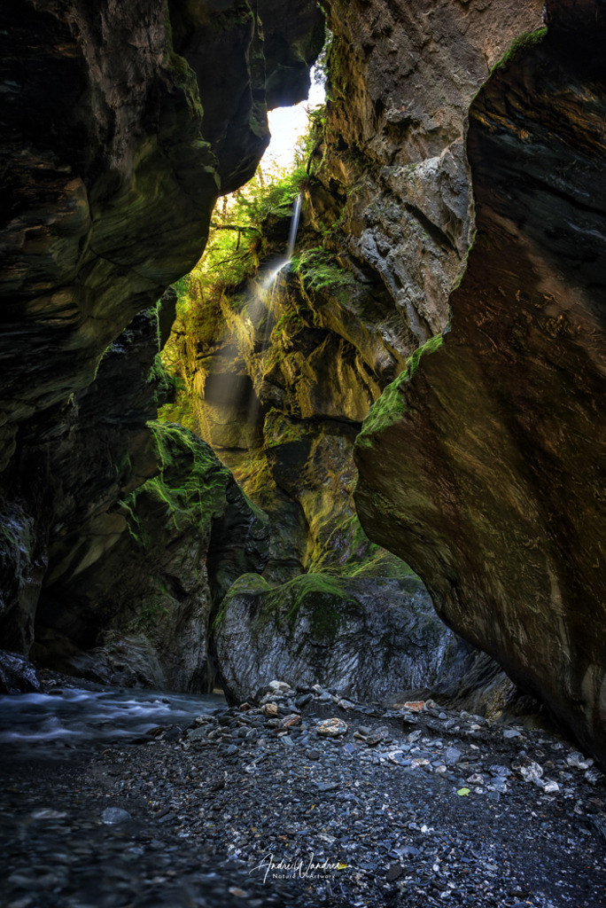 Die grüne Schlucht | Andre Wandrei - Nature Artworx - Realisiert mit Pictrs.com
