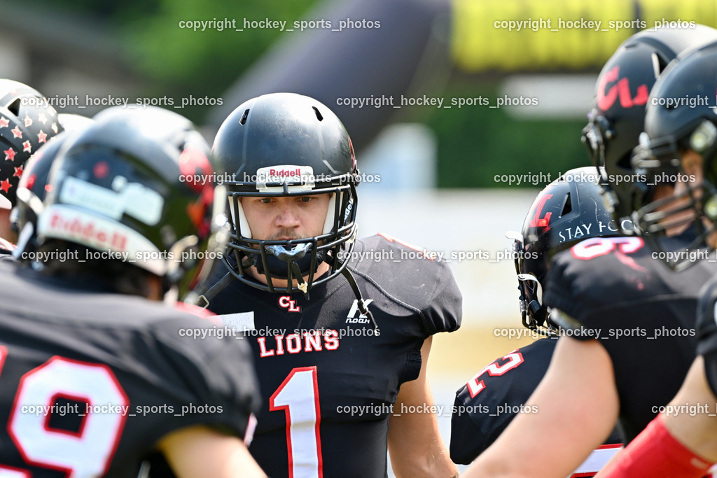 Carinthian Lions vs. Cineplexx Blue Devils | #1 Kronawetter Gerhard Carinthian Lion, Carinthian Lions vs. Cineplexx Blue Devils, Carinthian Lions vs. Cineplexx Blue Devils am 09.06.2025 in Klagenfurt (ASV Sportplatz), Austria, (Photo by Bernd Stefan)