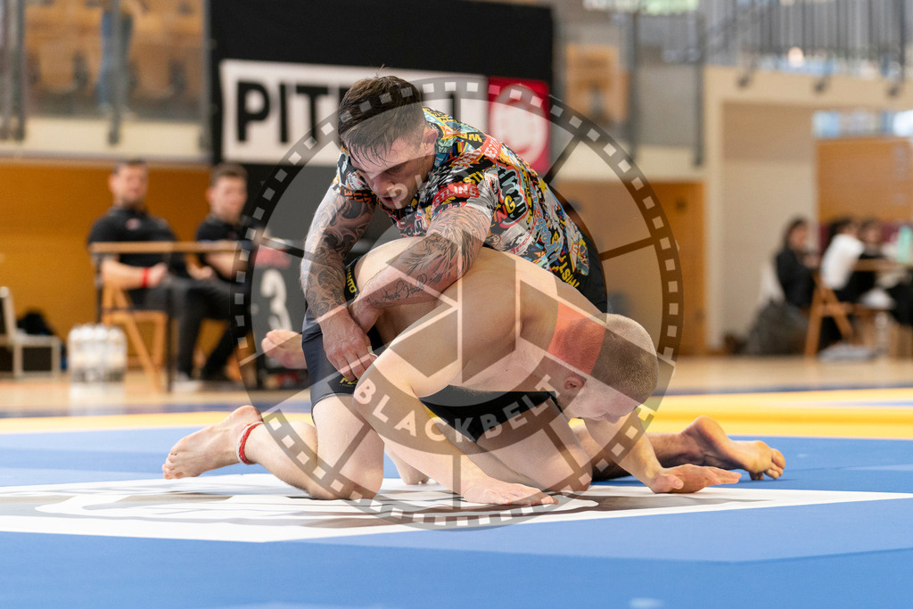 20240316PBB2038 | Athletes compete during the ADCC Eastern European Open grappling Competition in Poznan, Poland, on March 16, 2024.