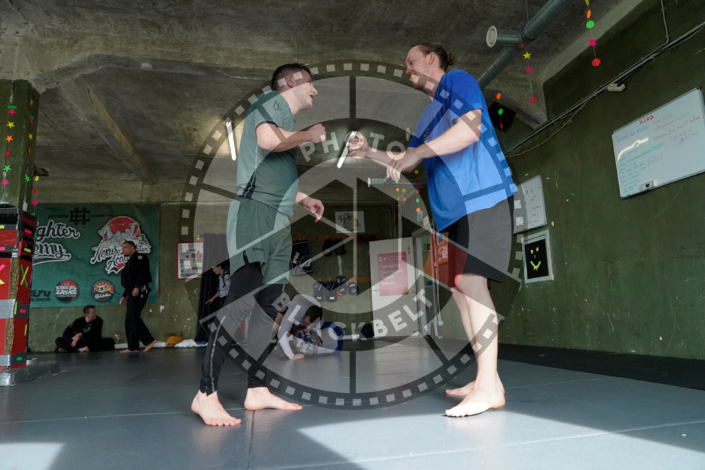 20240413PBB6100 | Fighters compete during the Grapplethon 24hours of rolling for a reason in Hamburg, Germany, on April 13, 2024.