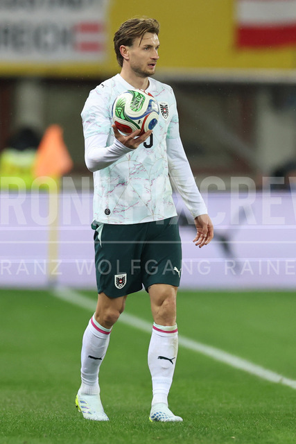 Austria vs Ghana – International Football Match    | VIENNA, AUSTRIA, 27.MAR.26 - SOCCER - OEFB international test match, Austria vs Ghana. The image shows Stefan Posch (AUT).