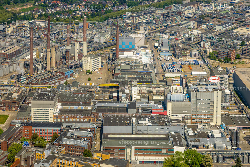 Duesseldorf240501396 | Luftbild, Henkel AG Werk, Holthausen, Düsseldorf, Rheinland, Nordrhein-Westfalen, Deutschland