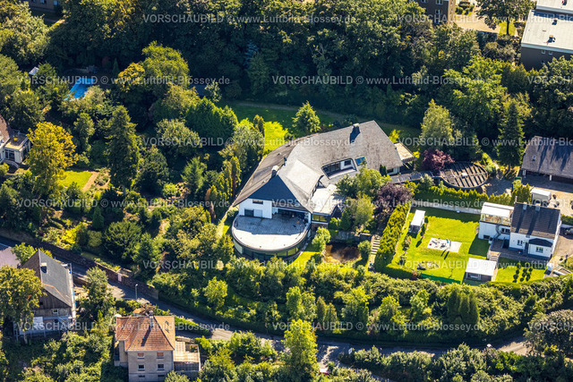 Witten230800733 | Luftbild, Villa Wohnhaus, Am Schumacher, Ostherbede, Witten, Ruhrgebiet, Nordrhein-Westfalen, Deutschland