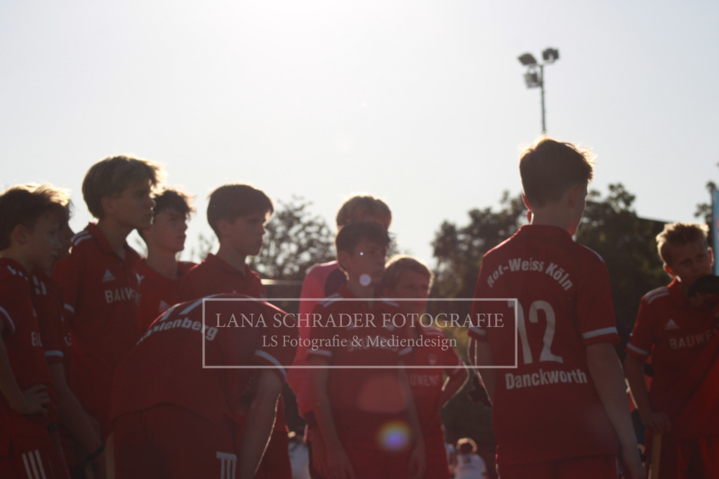 MU14 FINALE Westdeutsche Meisterschaft  Rot-Weiß Köln - HTC Uhlenhorst Mülheim 24.09.23 Düsseldorf-239 | lanaschraderfotografie - Realizado com Pictrs.com