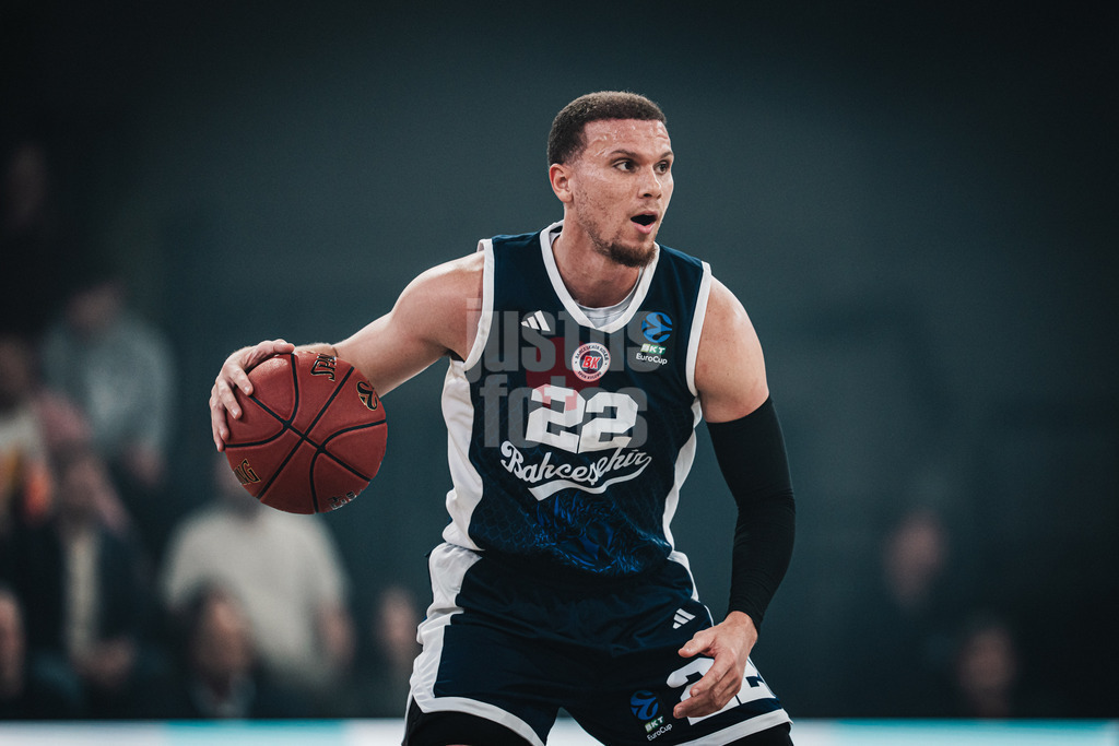 Basketball | Männer | Saison 2025/2026 | BKT EuroCup | Veolia Towers Hamburg vs. Bahcesehir College Istanbul | 14.10.2025 | Malachi Flynn (#22, Bahcesehir College Istanbul)