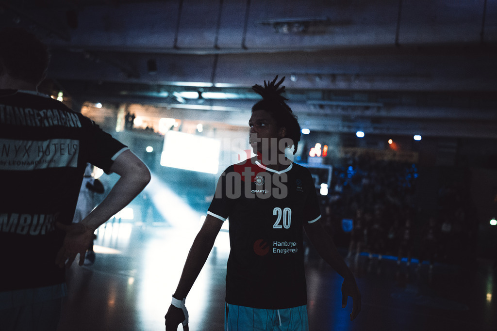 Basketball | Männer | Saison 2024/2025 | BKT EuroCup | Veolia Towers Hamburg vs. 7Bet-Lietkabelis Panevezys | 21.01.2025 | Fabian Giessmann (#20, Veolia Towers Hamburg)