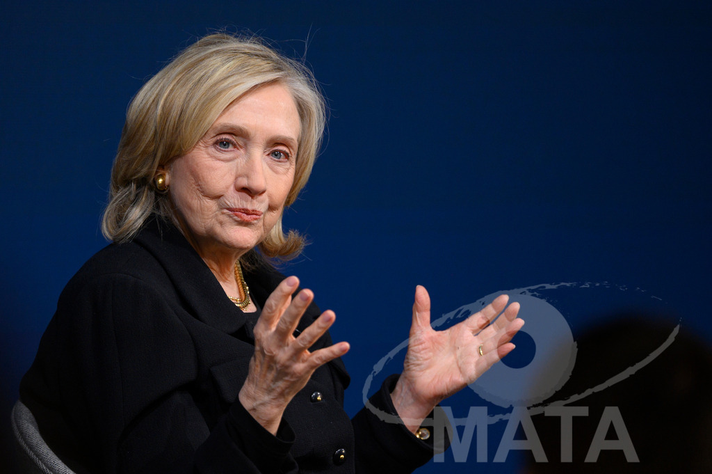 _DWI3176 | Die US-Politikerin Hillary Clinton auf der Veranstaltung Bridging Scholarship and Statecraft im Rahmen der Münchner Sicherheitskonferenz 2026. München, 13.02.2026 Bayern Deutschland  - Realisiert mit Pictrs.com