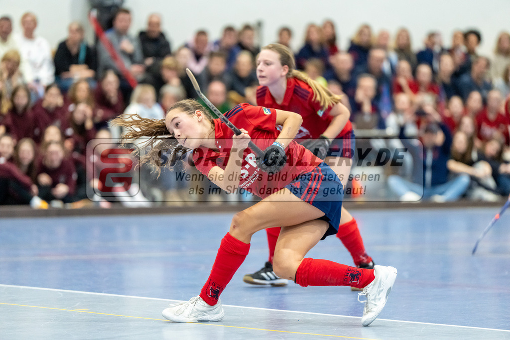HK_20250223_103177 | Deutsche Meisterschaft wU14 Finale und Ehrungen am 23.2.2025 Düsseldorfer HC, Düsseldorf