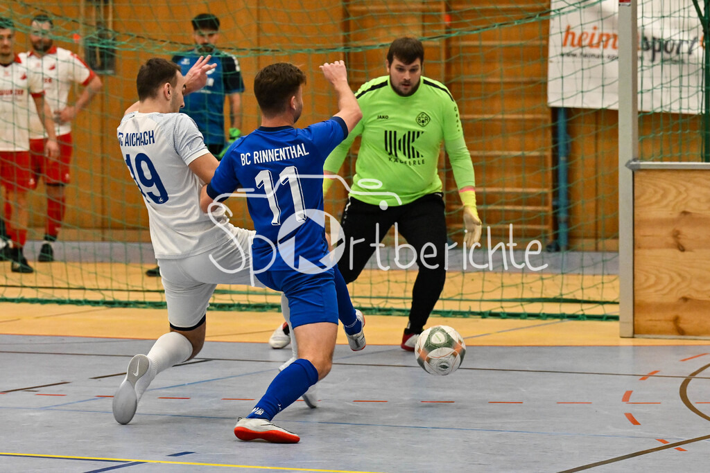 Weihnachtscup BC Aichach | Halbfinale Aichach 19 - Rinnenthal 11