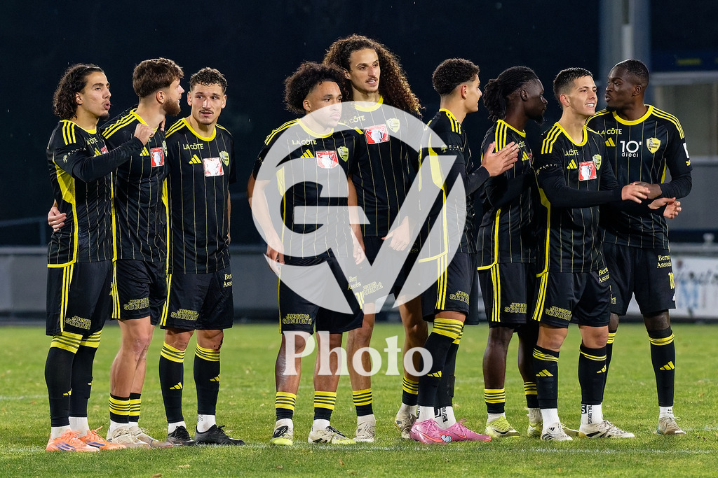 Coupe Suisse - 1/8 de finale - FC Stade Nyonnais v Neuchatel Xamax |  during the Coupe Suisse - 1/8 de finale match between FC Stade Nyonnais and Neuchatel Xamax at Centre sportif de Colovray in Nyon, Switzerland