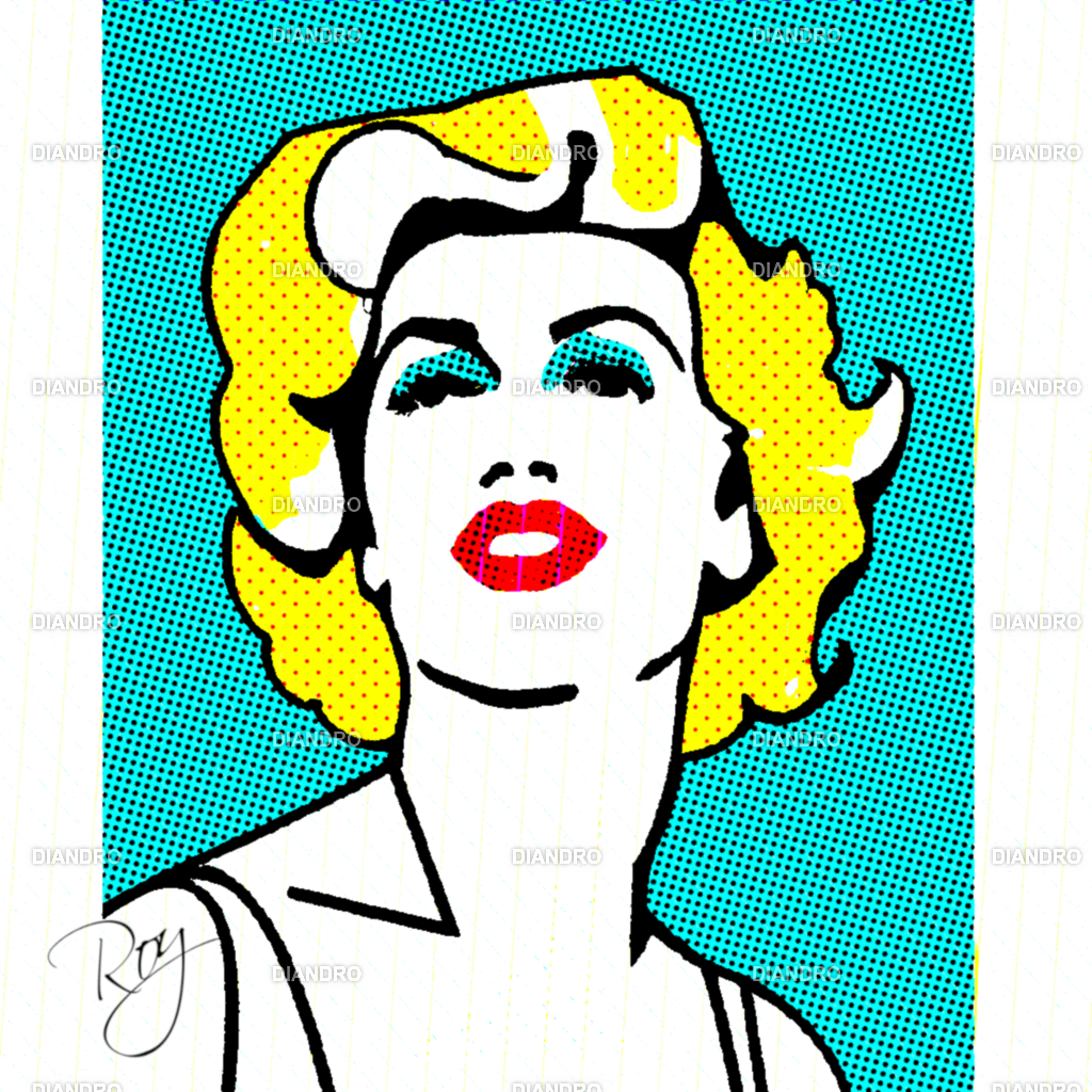 Blonde with dots | DIANDRO