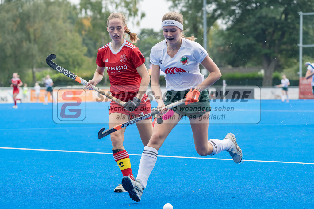HK_20231008_105373 | 2.Bundesliga Damen Crefelder HC - Bremer HC am 8.10.2023 CHTC, Krefeld , Leni Kam ( Crefelder HTC )