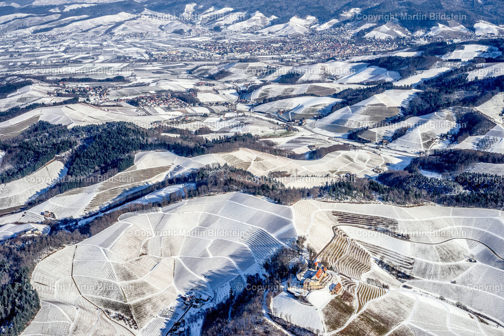 Durbach-7-01-2017 | Bilder Fotos Luftbilder Luftaufnahmen Deutschland Süden Westen Schwarzwald Baden Württemberg  