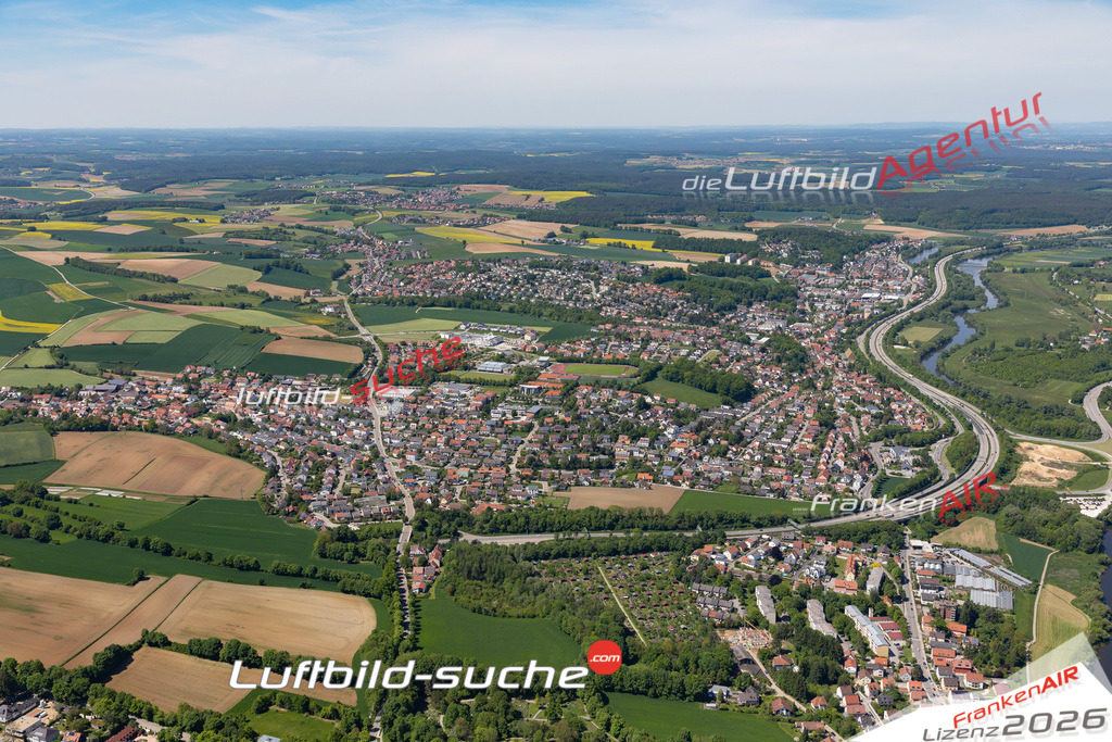 Das Luftbild der Stadt Lappersdorf wurde 2021 vom Flugzeug heraus erstellt (keine Drohne) Aufnahmehöhe ca.450 Meter- hohe Bildauflösung und Druck-Qualität garantiert!