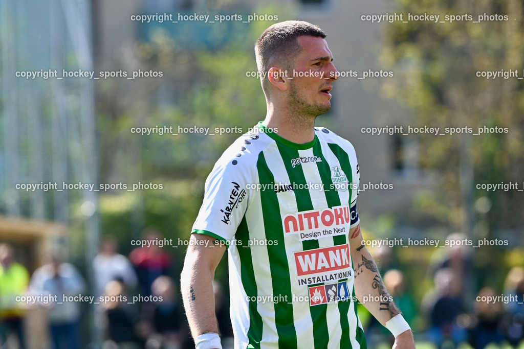 SV Donau Klagenfurt vs. SAK | #24 Zoran Vukovic SV Donau,  SV Donau Klagenfurt vs. SAK, SV Donau Klagenfurt vs. SAK am 11.04.2026 in Klagenfurt (Sportplat Donau ), Austria, (Photo by Bernd Stefan)