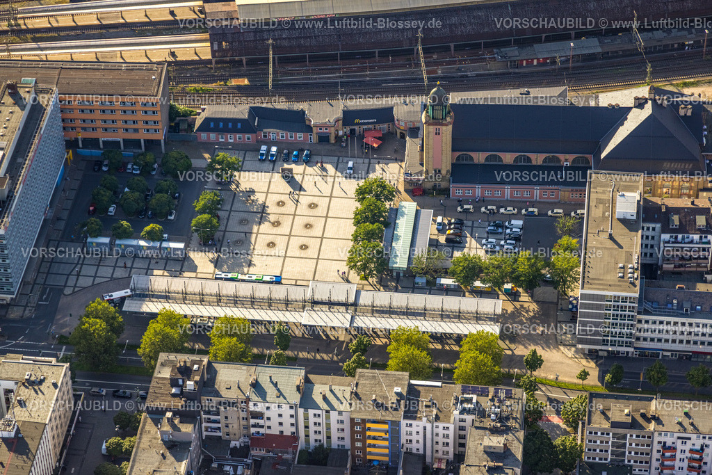 Hagen230903288 | Luftbild, Hagen Hauptbahnhof und Vorplatz, Mittelstadt, Hagen, Ruhrgebiet, Nordrhein-Westfalen, Deutschland