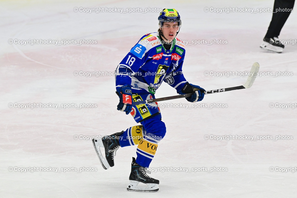 EC IDM Wärmepumpen VSV vs. Pioneers Vorarlberg | #18 Nico Uschan EC VSV, EC IDM Wärmepumpen VSV vs. Pioneers Vorarlberg, EC IDM Wärmepumpen VSV vs. Pioneers Vorarlberg am 22.02.2026 in Villach (Stadthalle Villach), Austria, (Photo by Bernd Stefan)