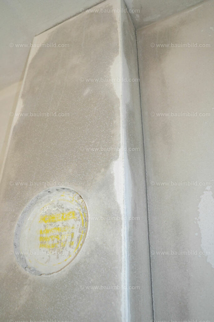 bib-lg18-putzarbeiten-0132 | Nach LV-Leistungsgruppen sortierte Detailfotos über den Bau eines Hauses. Alle Hausbau-Bilder direkt vom Urheber und Autor der Website Haus-Selber-Bauen.com