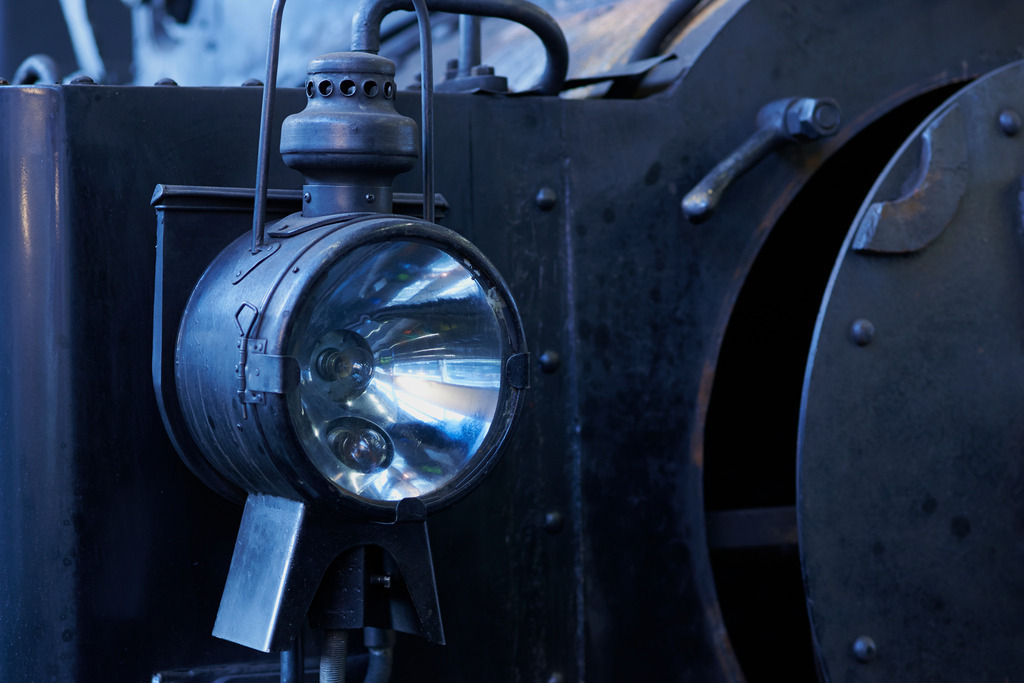 Dampflokomotive Detail | Bezau, Austria - November 02, 2013: Bregenzerwald Bahn; Dampflokomotive Detail. - Realisiert mit Pictrs.com