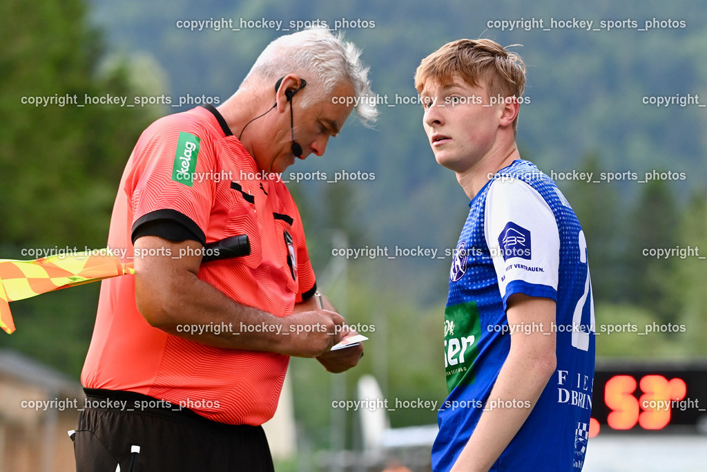 SV Dellach Gail vs. SAK 29.5.2023 | Erlbeck Eric Referee, #24 Fabien Unterasinger