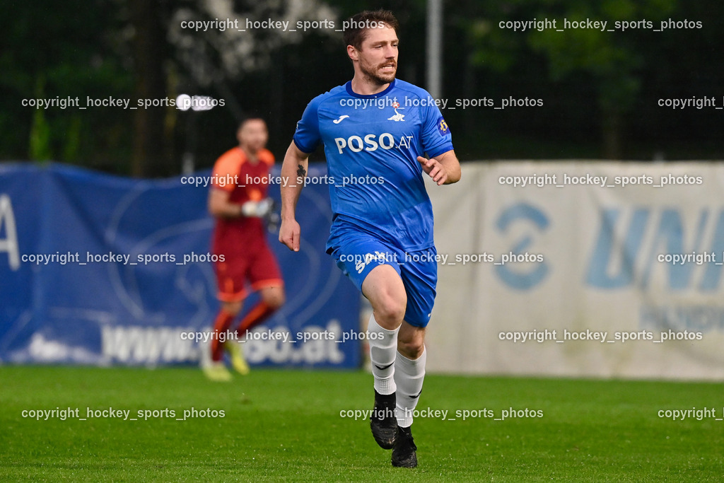 SAK vs. SV Donau  | #14 Nace Erzen SAK, SAK vs. SV Donau , SAK vs. SV Donau  am 27.09.2024 in Klagenfurt (Sportpark Welzenegg), Austria, (Photo by Bernd Stefan)
