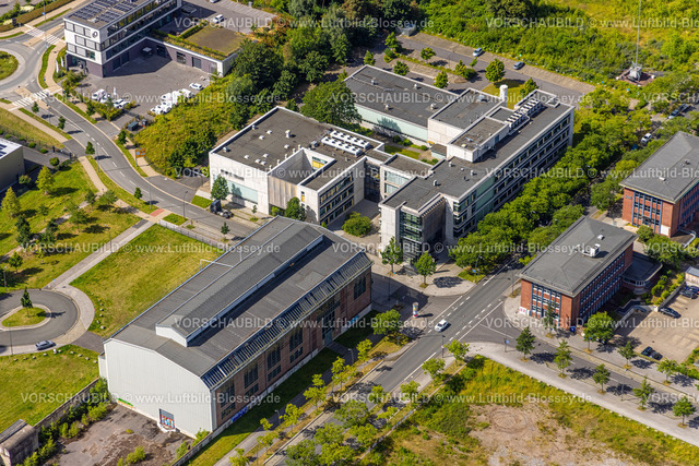 Dortmund240700334 | Luftbild, Technologiepark Gewerbegebiet Phoenix West, MST.factory dortmund, Konrad-Adenauer-Allee 11, Hörde, Dortmund, Ruhrgebiet, Nordrhein-Westfalen, Deutschland