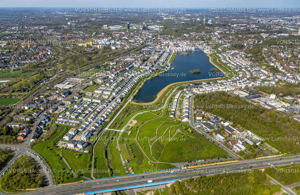 Dortmund230400962 | Luftbild, Phoenix-See Übersicht, Wohnen und Leben, Hörde, Dortmund, Ruhrgebiet, Nordrhein-Westfalen, Deutschland