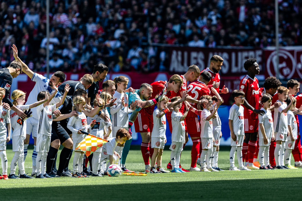 Fortuna Düsseldorf vs. Karlsruher SC | Düsseldorf, 30.04.2023: 2. Bundesliga, 30. Spieltag, Fortuna Düsseldorf gegen Karlsruher SC in der Merkur Arena in Düsseldorf. Foto: sportfotografie.ms | Markus Paletta - Realisiert mit Pictrs.com