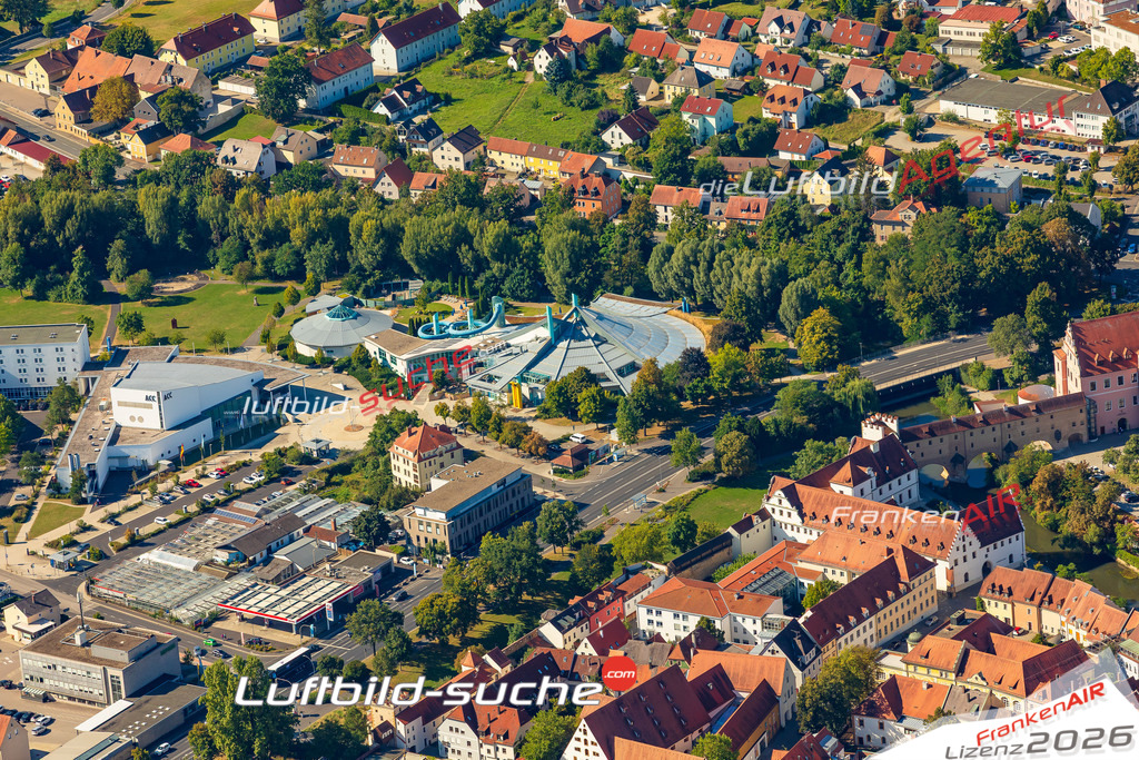 Luftaufnahme der Stadt Amberg - Die Luftaufnahme wurde 2025 vom UL-Flugzeug heraus erstellt ( keine Drohne ) - Hochauflösende Luftaufnahme - für professionelle Ausdrucke geeignet. Die Geschenkidee !Mit Lizenz und Bildrechte bestellbar