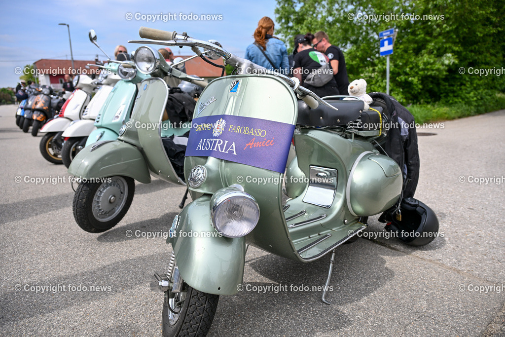 Lets Vespa togehter_ Neuhofen_ 05.05.2024-66 | 05.05.2024, Neuhofen, Kremsmuenster, AUT, Lets Vespa togehter 2024, Vespatreffen, im Bild Teilnehmer Vespatreffen, Motorsport Stadler