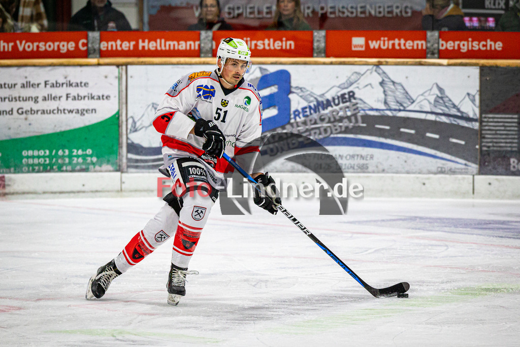 TSV Peißenberg Miners vs Legenden 20 TSV Peißenberg | TSV Peißenberg Legenden 20 Jahre Bayernliga, TSV Peißenberg Miners vs Legenden 20 TSV Peißenberg,Max Brauer (Legenden 51) in Aktion,2024-09-13 in Peißenberg (Eisstadion)Max Brauer (Legenden 51)Copyright: WolfgangxLindner