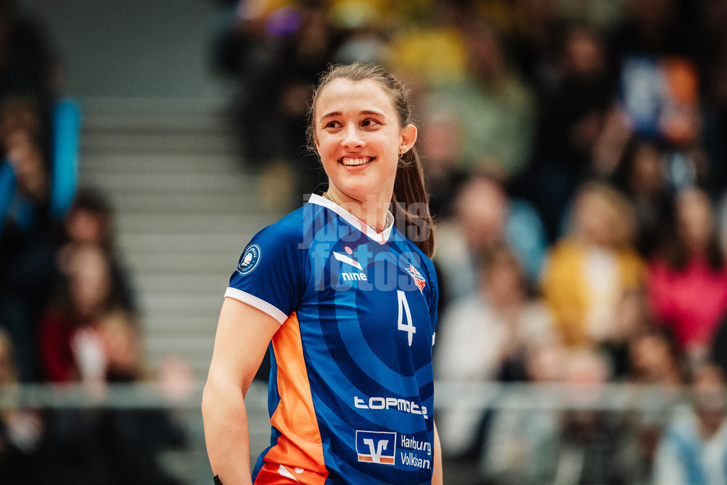 Volleyball | Frauen | Saison 2025/2026 | Volleyball Bundesliga | ETV Hamburger Volksbank Volleys vs. SSC Palmberg Schwerin | 17.01.2026 | Sarah Stiriz (#4, ETV Hamburger Volksbank Volleys)