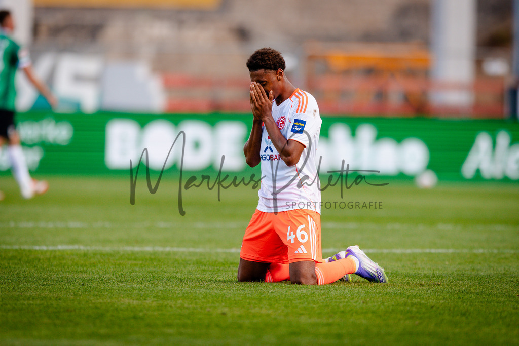 2. Bundesliga, Saison 2025/26, 5. Spieltag : SC Preußen Münster - Fortuna Düsseldorf | Münster, 14.09.2025: 2. Bundesliga, 5. Spieltag, SC Preußen Münster gegen Fortuna Düsseldorf im LVM-Preußenstadion in Münster. Foto: sportfotografie.ms | Markus Paletta - Realisiert mit Pictrs.com